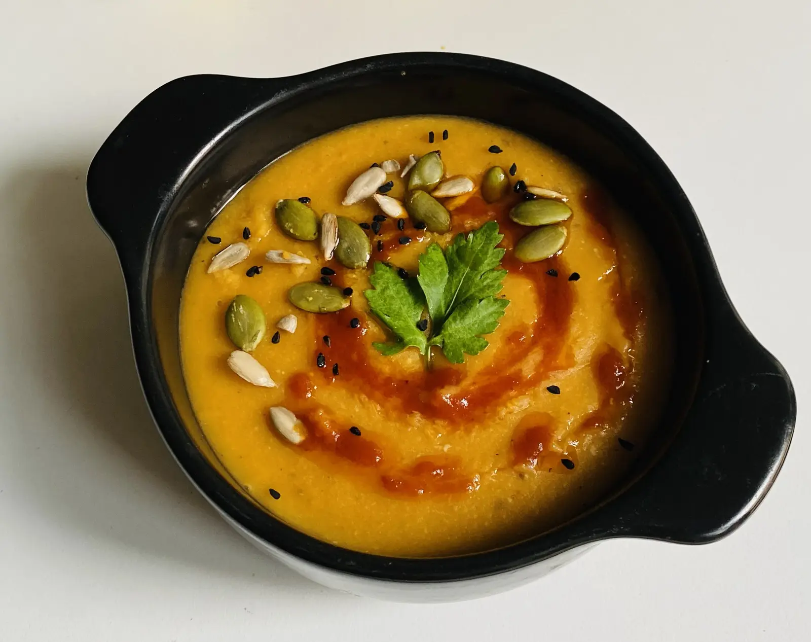 Shorbat adas (lentil soup)